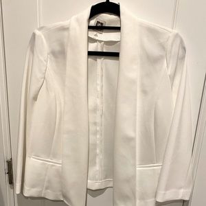 NWOT White Anne Klein blazer 3/4 sleeve